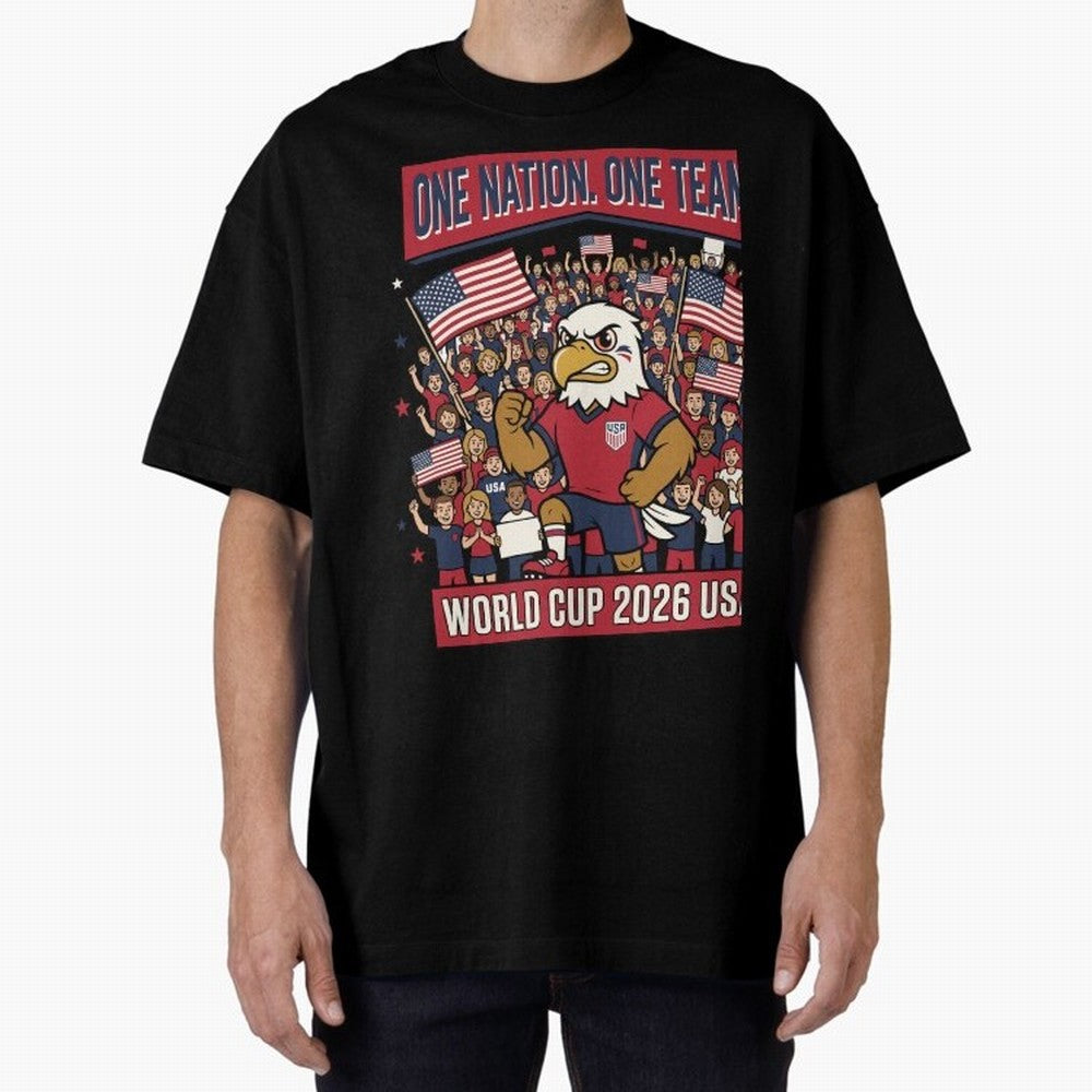 One Nation One Team ¡ª World Cup 2026 USA Classic T-Shirt Feel the Roar of FIFA World Cup 2026 Group Stage for Fans of Cristiano Ronaldo and Brazil, Bringing Game Day Rituals, Football Legends, Country Pride and the Road to the Final; Created for