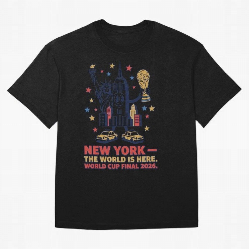 New York World Cup Final ¡ª Liberty Scores V2 Classic T-Shirt Make Game Day About FIFA World Cup 2026 Group Stage with CR7, Argentina Energy, Game Day Rituals, Football Legends, Country Pride and the Road to the Final; Great for Watch Parties,