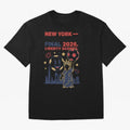 New York World Cup Final 2026 V4 Classic T-Shirt Relive Legendary Nights from FIFA World Cup 2026 USA Canada Mexico Highlighting Messi and Cristiano Ronaldo, Argentina Energy, Vintage Soccer Flavor, Modern Football Stars, National Flags and Final