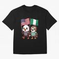 the American eagle and its friend the Nigerian eagle Classic T-Shirt Celebrate Unforgettable Nights in Global Football Passion for FIFA World Cup 2026, Built around CR7, Spain and Netherlands, Stadium Chants, National Pride, Trophy Dreams and