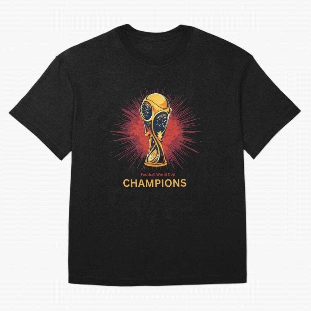 Football World Cup Champions Trophy - Vintage Soccer Victory Classic T-Shirt Follow FIFA World Cup 2026 Group Stage Featuring Cristiano Ronaldo, Haaland and CR7, Portugal, Spain and Germany Energy, Sports Nostalgia, International Competition,