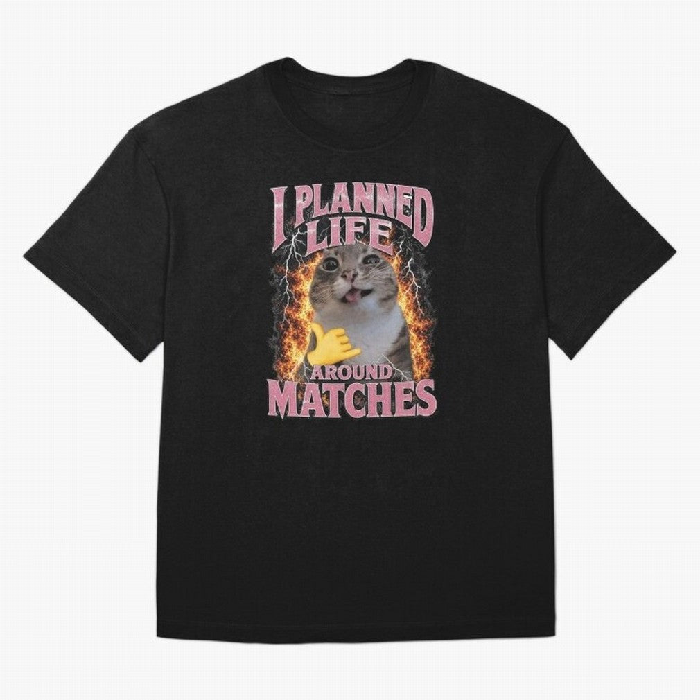 I Planned Life Around Matches Funny World Cup 2026 Meme Soccer Fan Football Humor Classic T-Shirt Bring Match Day Fire to Match Day Hype around FIFA World Cup 2026, Cristiano Ronaldo, Haaland and CR7, Spain and Netherlands, Goal Celebration Energy,