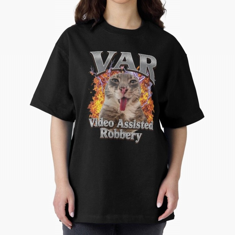VAR Video Assisted Robbery Funny World Cup 2026 Meme Soccer Fan Football Humor Classic T-Shirt Showcase FIFA World Cup 2026 USA Canada Mexico for Fans of Neymar, Haaland and Cristiano Ronaldo and Brazil, Bringing Fan Favorite Moments, National Team