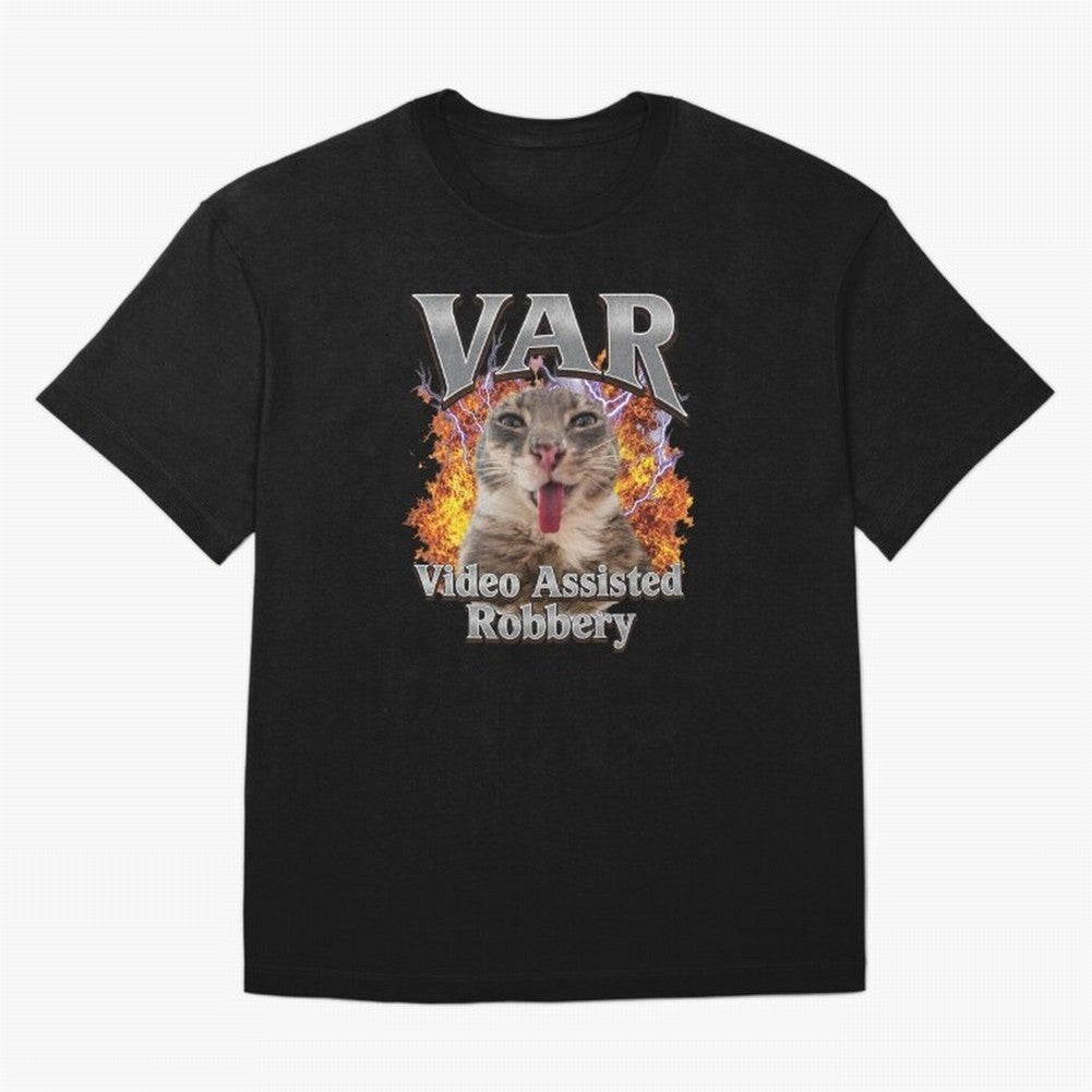 VAR Video Assisted Robbery Funny World Cup 2026 Meme Soccer Fan Football Humor Classic T-Shirt Showcase FIFA World Cup 2026 USA Canada Mexico for Fans of Neymar, Haaland and Cristiano Ronaldo and Brazil, Bringing Fan Favorite Moments, National Team