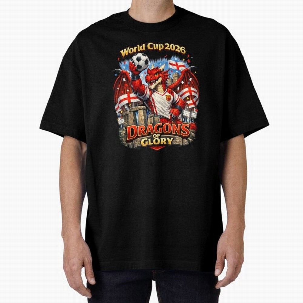 World Cup 2026 Dragons of Glory Classic T-Shirt Celebrate Unforgettable Nights in FIFA World Cup 2026 USA Canada Mexico Spirit, Filled with Spain and Netherlands, Messi, CR7 and Mbappe, Football History, Final Match Energy, Crowd Noise and Once in