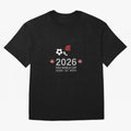 Retro Snoopy Soccer, 2026 WC Classic T-Shirt Show Your Love for Global Football Passion for FIFA World Cup 2026, Made for Haaland and Mbappe, Argentina and Brazil, Tournament Hype, Historic Matchups, Family Viewing Parties and Global Sports Pride;
