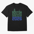 Boston Soccer 2026 Massachusetts Football Fan Classic T-Shirt Enjoy FIFA World Cup 2026 Featuring Mbappe, France and Portugal Energy, Tournament Hype, Historic Matchups, Family Viewing Parties and Global Sports Pride; Created for Match Day Parties,