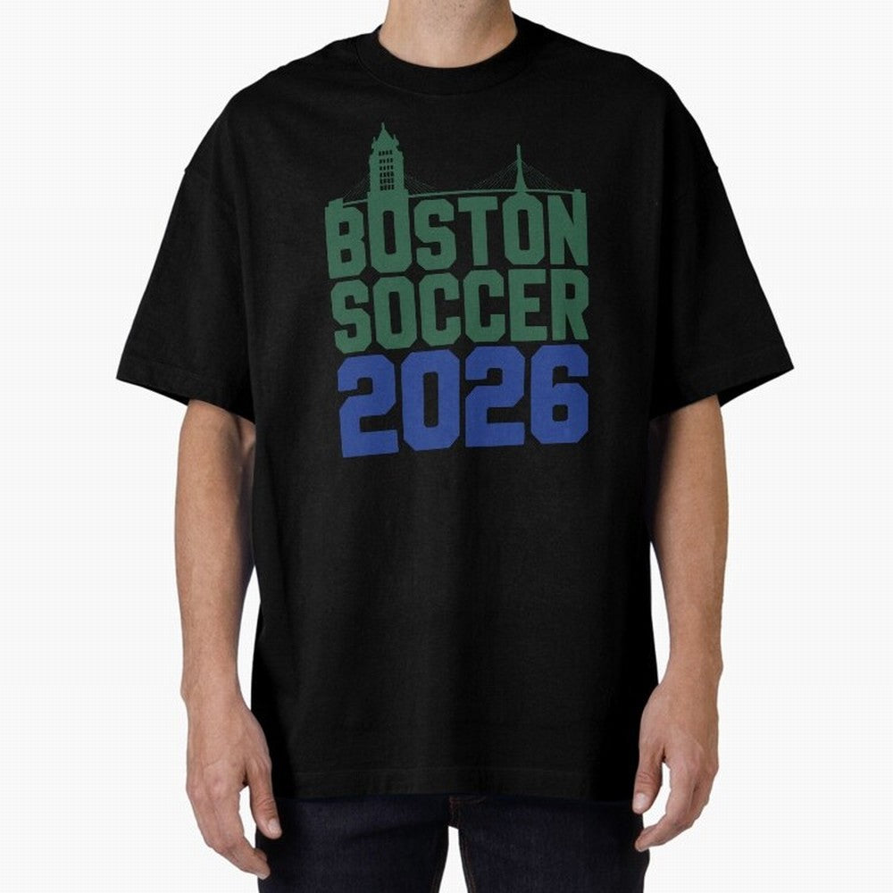 Boston Soccer 2026 Massachusetts Football Fan Classic T-Shirt Enjoy FIFA World Cup 2026 Featuring Mbappe, France and Portugal Energy, Tournament Hype, Historic Matchups, Family Viewing Parties and Global Sports Pride; Created for Match Day Parties,