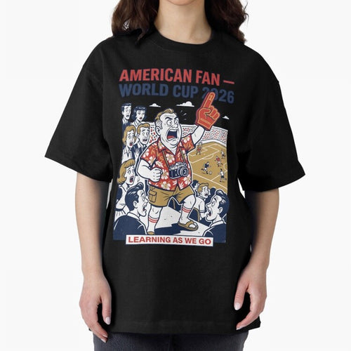 American Fan ¡ª World Cup 2026 ¡ª Learning as We Go V1 Classic T-Shirt Join Supporters Worldwide for FIFA World Cup 2026 USA Canada Mexico Featuring Mbappe, France and Portugal Energy, Fan Favorite Moments, National Team Passion, Big Match Drama
