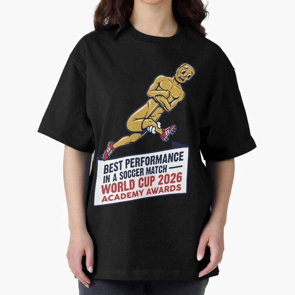 Academy Awards Best Performance Soccer V1 Classic T-Shirt Elevate FIFA World Cup 2026 for Fans of Haaland and Mbappe and Brazil, Portugal and Argentina, Bringing Football History, Final Match Energy, Crowd Noise and Once in a Lifetime Moments;