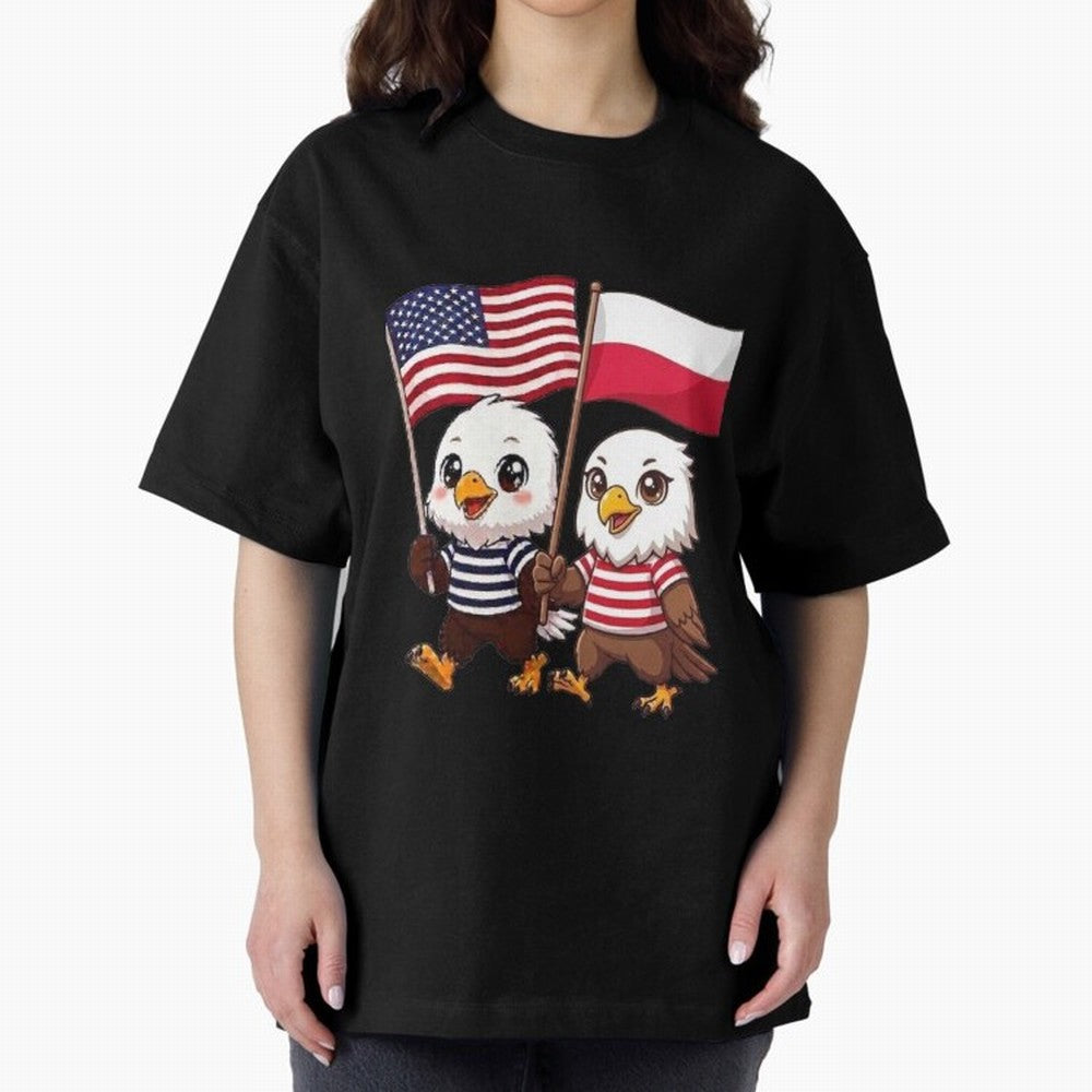 The American eagle and its friend, the Polish eagle Classic T-Shirt Celebrate the Road through FIFA World Cup 2026 USA Canada Mexico Made for Neymar, Argentina Energy, Goal Celebration Energy, Supporter Heritage, Football Icons and Worldwide