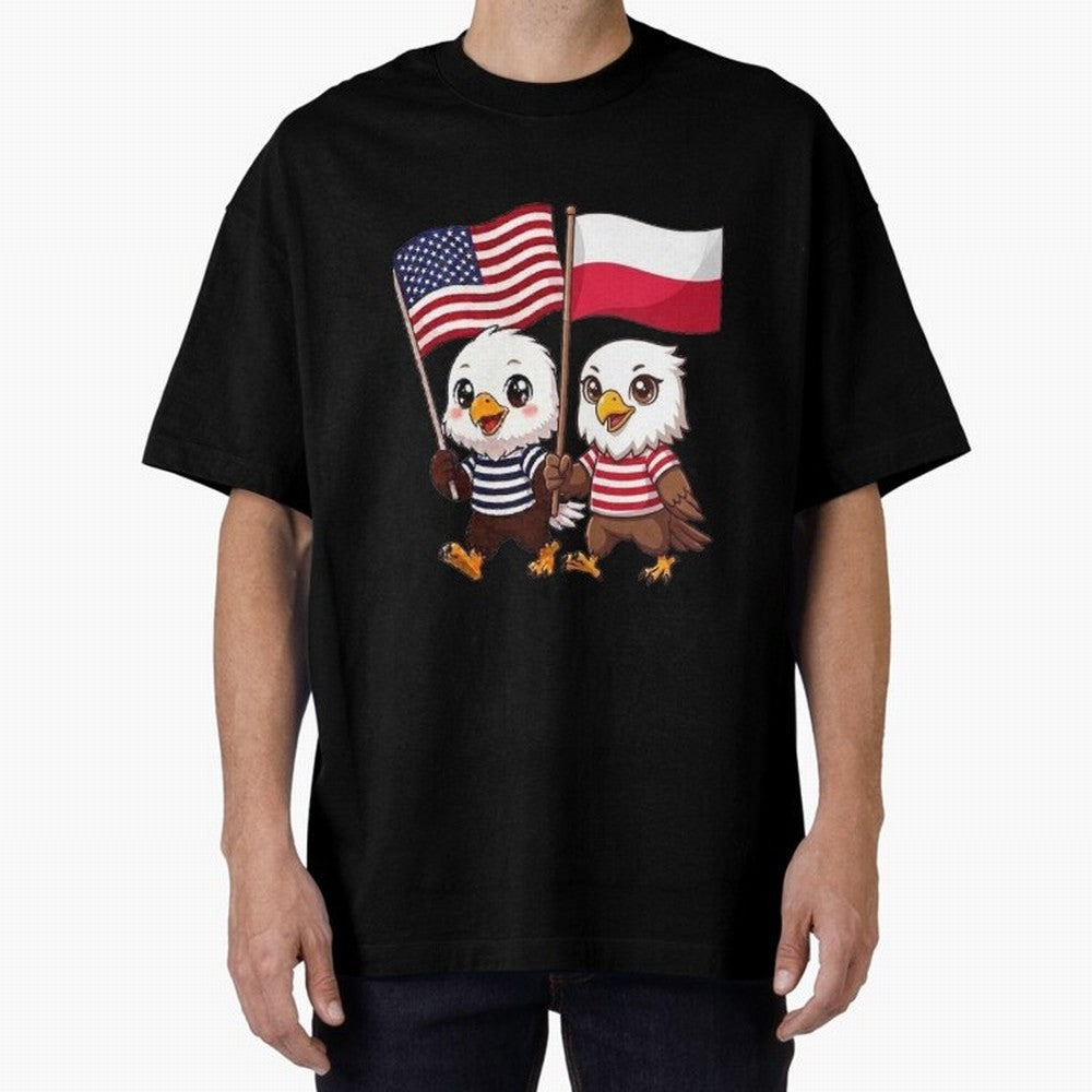 The American eagle and its friend, the Polish eagle Classic T-Shirt Celebrate the Road through FIFA World Cup 2026 USA Canada Mexico Made for Neymar, Argentina Energy, Goal Celebration Energy, Supporter Heritage, Football Icons and Worldwide