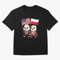 The American eagle and its friend, the Polish eagle Classic T-Shirt Celebrate the Road through FIFA World Cup 2026 USA Canada Mexico Made for Neymar, Argentina Energy, Goal Celebration Energy, Supporter Heritage, Football Icons and Worldwide