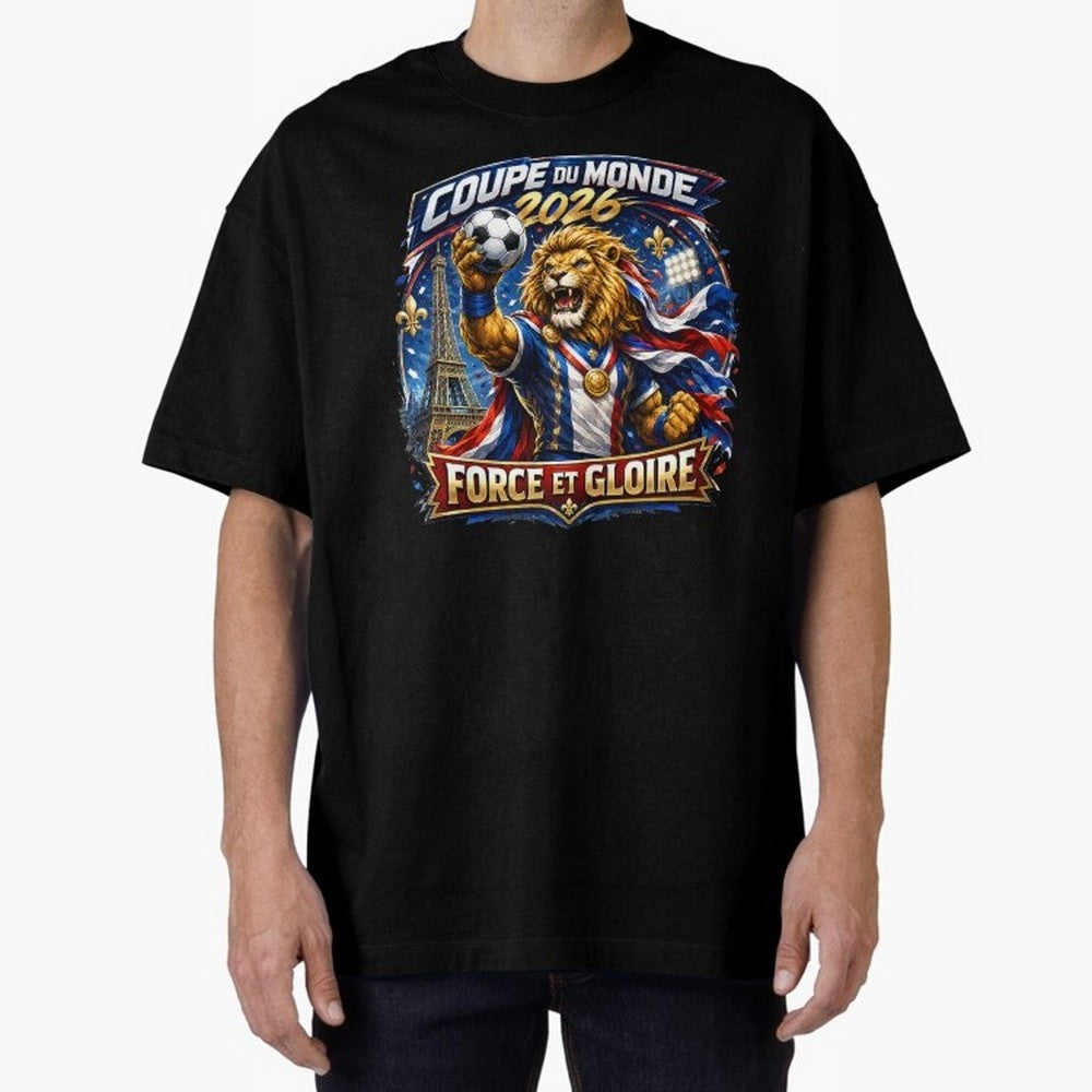 France Lion World Cup 2026 Classic T-Shirt Bring a Champion Mindset to Global Football Passion for FIFA World Cup 2026 Group Stage, Celebrating CR7 and Messi, England, Supporter Pride, Iconic Celebrations, Legendary Names and Global Match Day