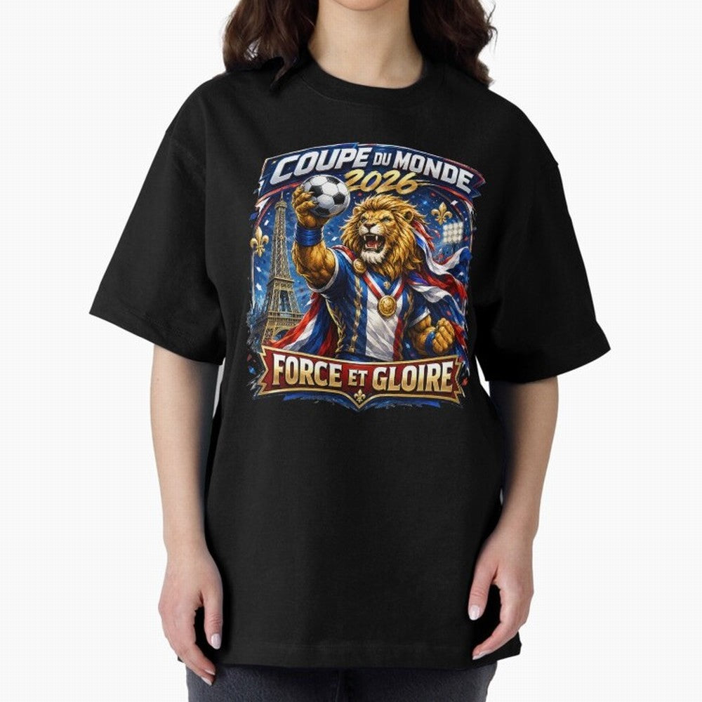 France Lion World Cup 2026 Classic T-Shirt Bring a Champion Mindset to Global Football Passion for FIFA World Cup 2026 Group Stage, Celebrating CR7 and Messi, England, Supporter Pride, Iconic Celebrations, Legendary Names and Global Match Day