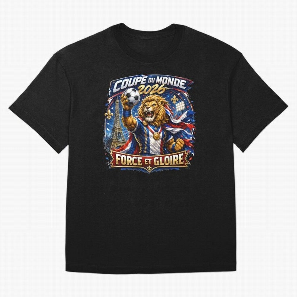 France Lion World Cup 2026 Classic T-Shirt Bring a Champion Mindset to Global Football Passion for FIFA World Cup 2026 Group Stage, Celebrating CR7 and Messi, England, Supporter Pride, Iconic Celebrations, Legendary Names and Global Match Day