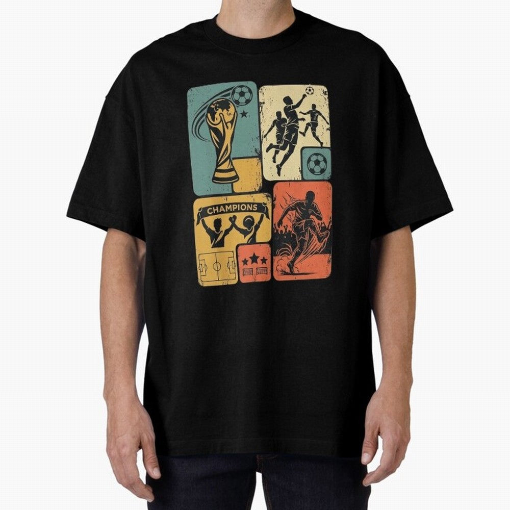 Retro World Cup 2026 Soccer Champion - Vintage Aesthetic Classic Football Shirt Design for Fans and Gift Classic T-Shirt Enjoy the Biggest Football Party of FIFA World Cup 2026 Group Stage for Fans of Cristiano Ronaldo and Portugal, Spain and