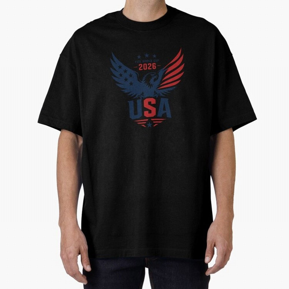 FIFA World Cup 2026 USA Eagle ¨C Patriotic Soccer Art Classic T-Shirt Celebrate Unforgettable Nights in FIFA World Cup 2026 Spirit, Built around Argentina and Brazil, Neymar, Haaland and Cristiano Ronaldo, Tournament Hype, Historic Matchups, Family