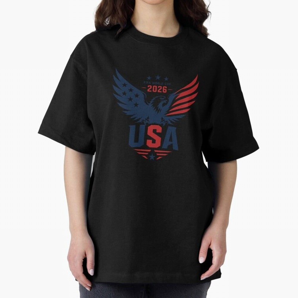 FIFA World Cup 2026 USA Eagle ¨C Patriotic Soccer Art Classic T-Shirt Celebrate Unforgettable Nights in FIFA World Cup 2026 Spirit, Built around Argentina and Brazil, Neymar, Haaland and Cristiano Ronaldo, Tournament Hype, Historic Matchups, Family