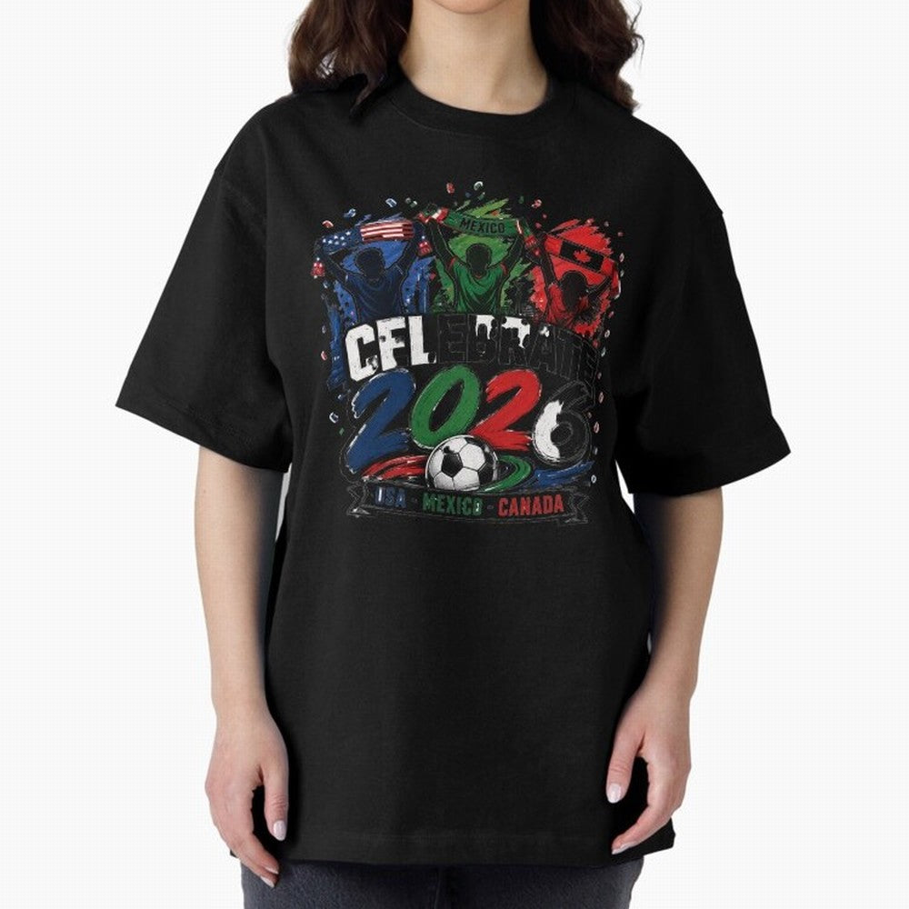 Celebrate 2026 USA Mexico Canada Soccer Fans Classic T-Shirt Follow the Final Road of FIFA World Cup 2026 Group Stage for Fans of Mbappe and Neymar and Argentina, France and Brazil, Bringing Stadium Memories, Football Loyalty, International Chants