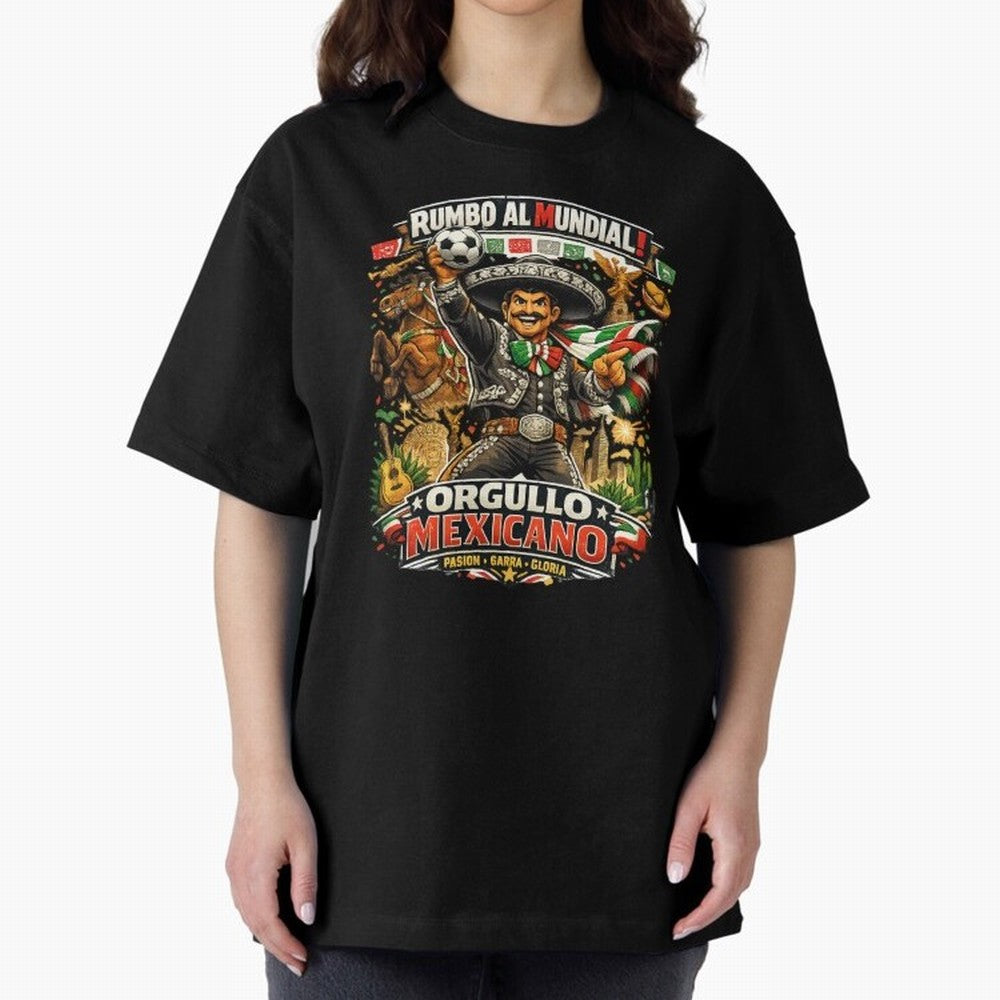 Mexico World Cup 2026 Mariachi Fan Art Classic T-Shirt Celebrate the Biggest Stage of Global Football Passion for FIFA World Cup 2026 USA Canada Mexico, Filled with Neymar, England, France and Netherlands, Fan Favorite Moments, National Team