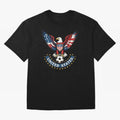 USA Soccer Eagle - United States Football Fan Classic T-Shirt Unlock the FIFA World Cup 2026 Group Stage Journey through Haaland and Mbappe Highlights, England Pride, Football Passion, Legendary Performances, Festival Vibes and Supporter Community;