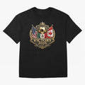 Victory 2026 USA Mexico Canada Football Crest Classic T-Shirt Carry the Colors and Pride of the FIFA World Cup 2026 USA Canada Mexico Journey through Neymar, Haaland and Cristiano Ronaldo Highlights, England and Germany Pride, Stadium Chants,