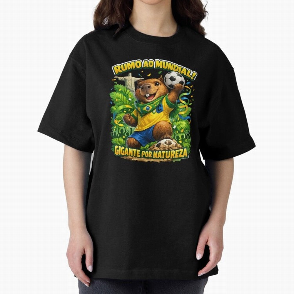 Brazil World Cup 2026 Capybara Fan Shirt Classic T-Shirt Treasure FIFA World Cup 2026 Group Stage Connected to Messi, CR7 and Mbappe, Germany Energy, Game Day Rituals, Football Legends, Country Pride and the Road to the Final; Perfect for People