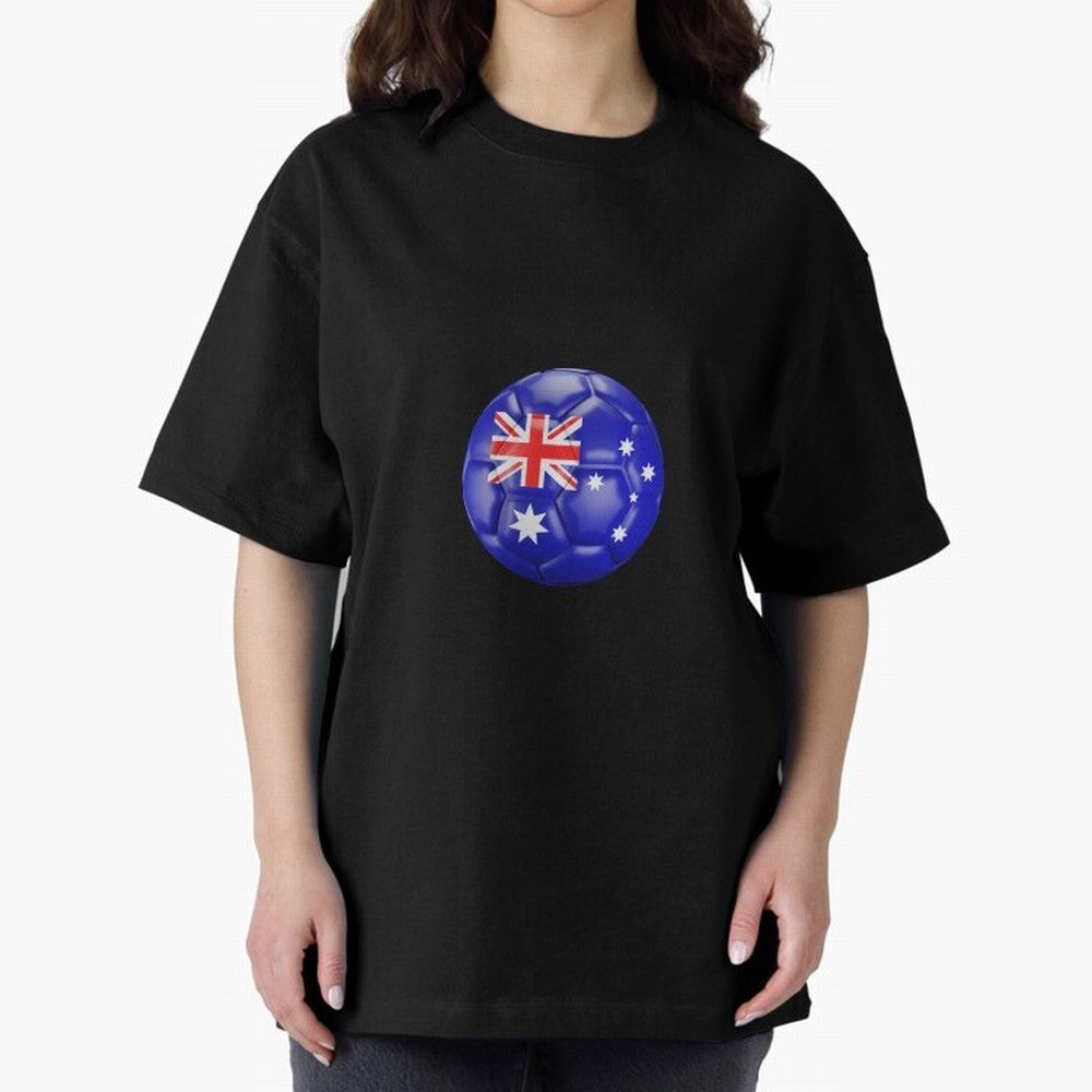 Australia Ball Classic T-Shirt Turn Football Passion into Match Day Hype around FIFA World Cup 2026, Messi, Spain, Football Passion, Legendary Performances, Festival Vibes and Supporter Community; Created for Match Day Parties, Soccer Gifts, Fan