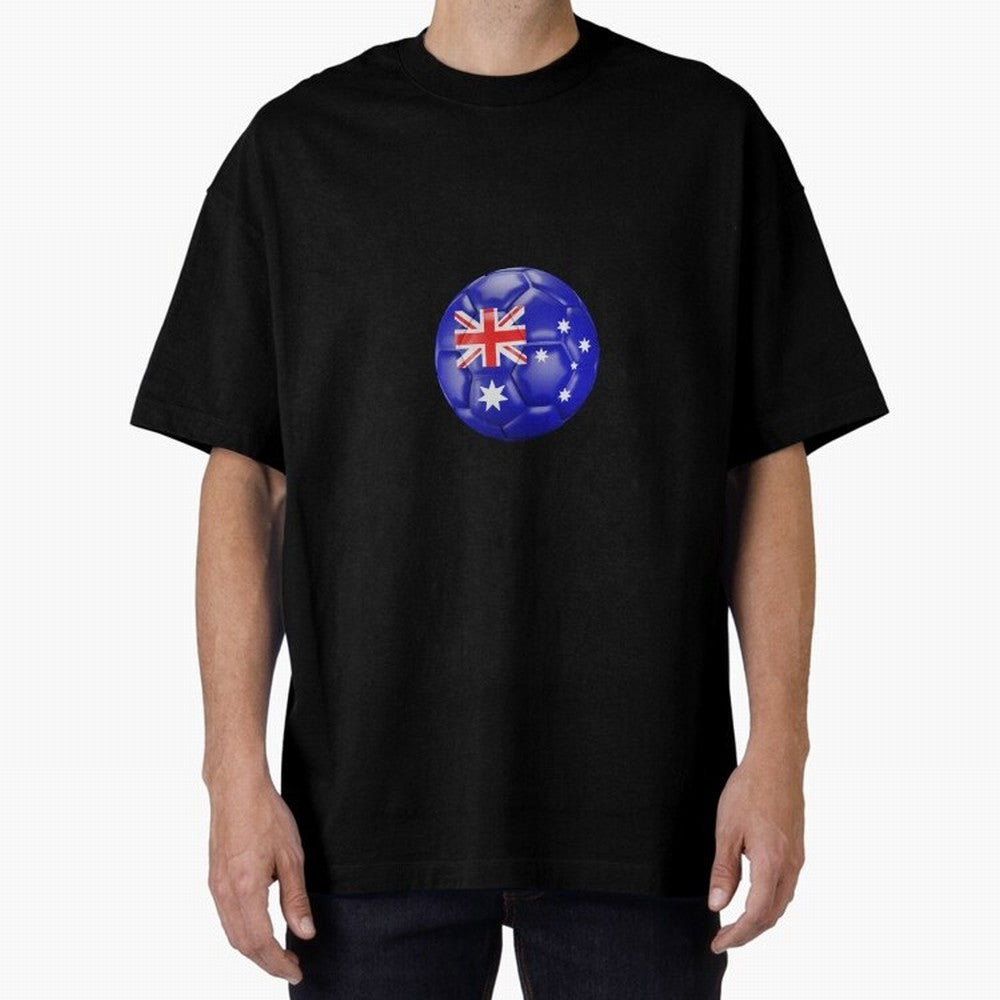 Australia Ball Classic T-Shirt Turn Football Passion into Match Day Hype around FIFA World Cup 2026, Messi, Spain, Football Passion, Legendary Performances, Festival Vibes and Supporter Community; Created for Match Day Parties, Soccer Gifts, Fan