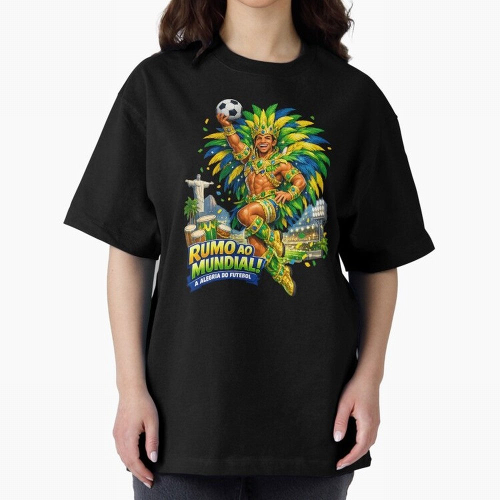 Brazil World Cup 2026 Carnival Fan Art Classic T-Shirt Celebrate National Team Dreams in the FIFA World Cup 2026 Journey through Haaland and Mbappe Highlights, Argentina and Brazil Pride, Supporter Pride, Iconic Celebrations, Legendary Names and
