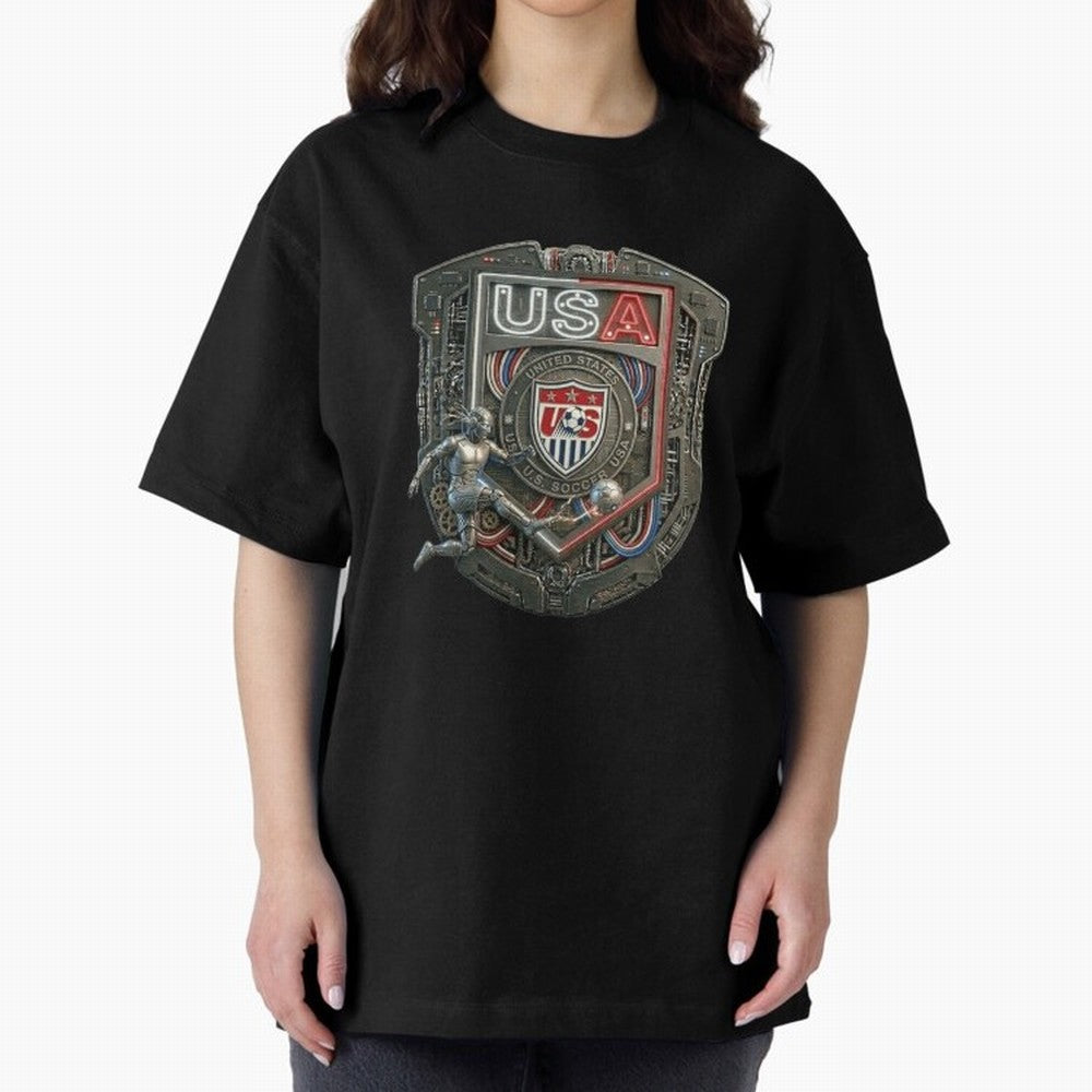 USA SOCCER SHIELD KICKING BALL Classic T-Shirt Bring Stadium Energy to Match Day Hype around FIFA World Cup 2026 Group Stage, Messi, Neymar and Mbappe, Germany, Global Supporter Spirit, Legendary Goals, National Colors and Tournament Celebration;