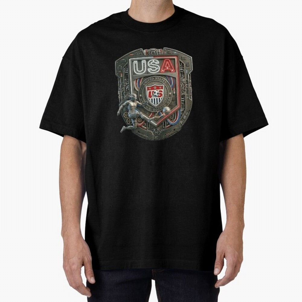USA SOCCER SHIELD KICKING BALL Classic T-Shirt Bring Stadium Energy to Match Day Hype around FIFA World Cup 2026 Group Stage, Messi, Neymar and Mbappe, Germany, Global Supporter Spirit, Legendary Goals, National Colors and Tournament Celebration;