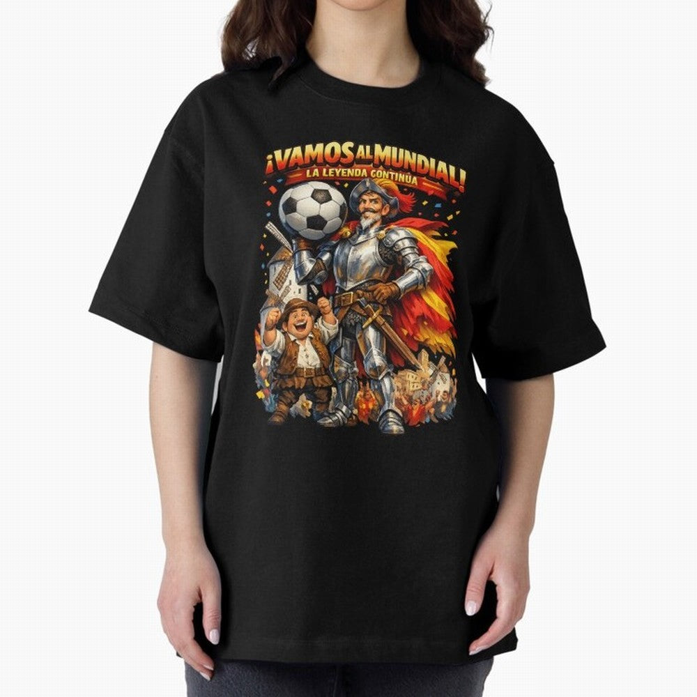 Spain World Cup 2026 Don Quixote Fan Shirt Classic T-Shirt Follow the Final Road of Match Day Hype around FIFA World Cup 2026, Cristiano Ronaldo, Haaland and CR7, Netherlands, Sports Nostalgia, International Competition, Famous Players and