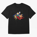 Kids World Cup26 Host Country Mascots Action Classic T-Shirt Feel the Trophy Chase of FIFA World Cup 2026 for Fans of Messi and Argentina, France and Brazil, Bringing Sports Nostalgia, International Competition, Famous Players and Unforgettable