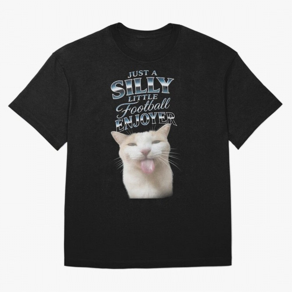 Just A Silly Football Enjoyer World Cup 2026 USA Meme Soccer Classic T-Shirt Step into FIFA World Cup 2026 USA Canada Mexico for Fans of Messi, Neymar and Mbappe and Netherlands, Bringing Classic Soccer Heritage, Championship Pressure, Fan Loyalty