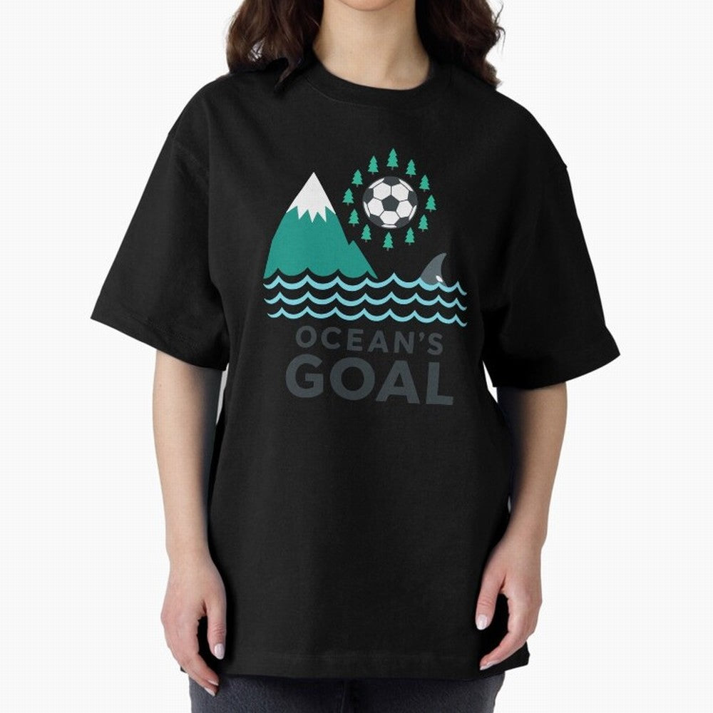 Ocean's Goal Classic T-Shirt Cheer through Every Moment of FIFA World Cup 2026 Group Stage for Fans of Mbappe and France, Bringing Soccer Culture, Superstar Moments, National Team Dreams and Competitive Fire; Great for Watch Parties, Sports Bars,