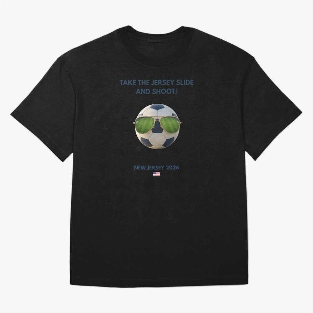 WC26 Hosting City: New Jersey | Fun and Smart Soccer Fan Gear Classic T-Shirt Show Fan Pride Across FIFA World Cup 2026 USA Canada Mexico Built around Messi, Neymar and Mbappe, Portugal Energy, Classic Soccer Heritage, Championship Pressure, Fan