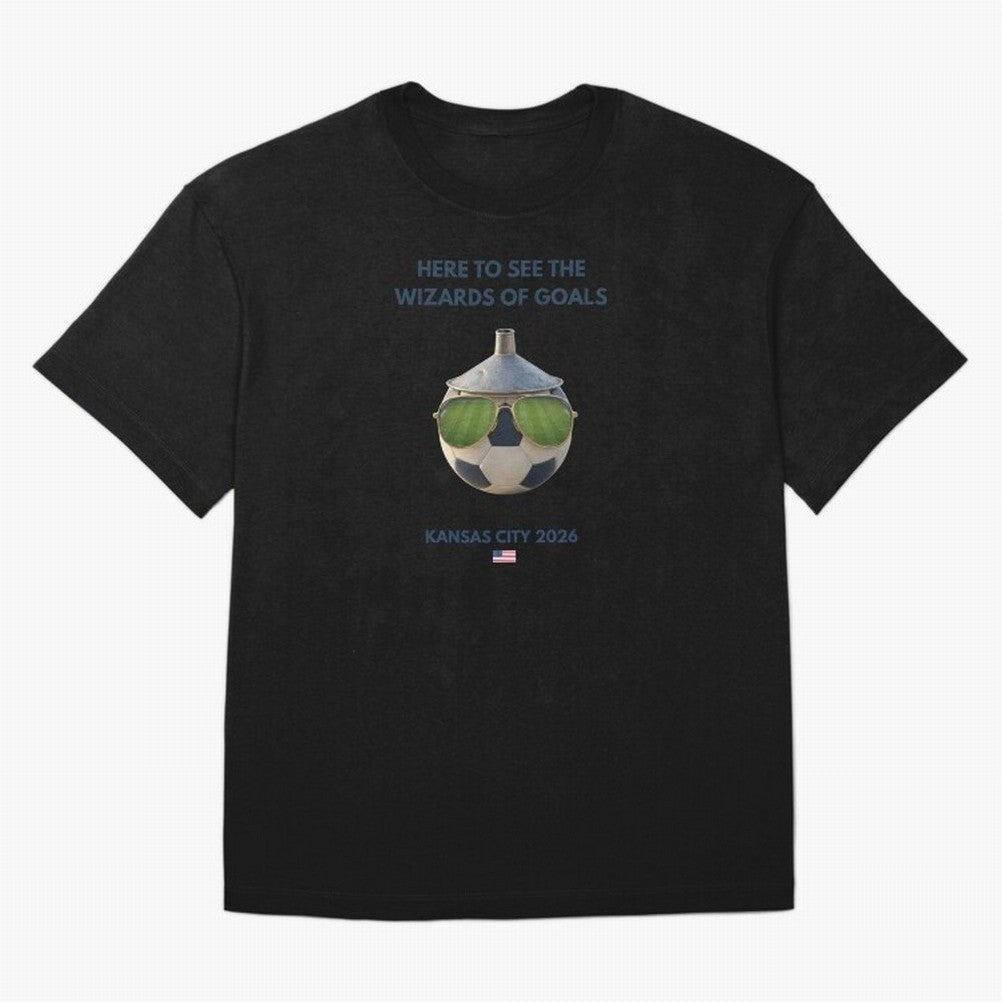 WC26 Hosting City: Kansas City | Fun and Smart Soccer Fan Gear Classic T-Shirt Bring a Champion Mindset to FIFA World Cup 2026 USA Canada Mexico for Fans of Mbappe and Portugal, Spain and Germany, Bringing Global Supporter Spirit, Legendary Goals,