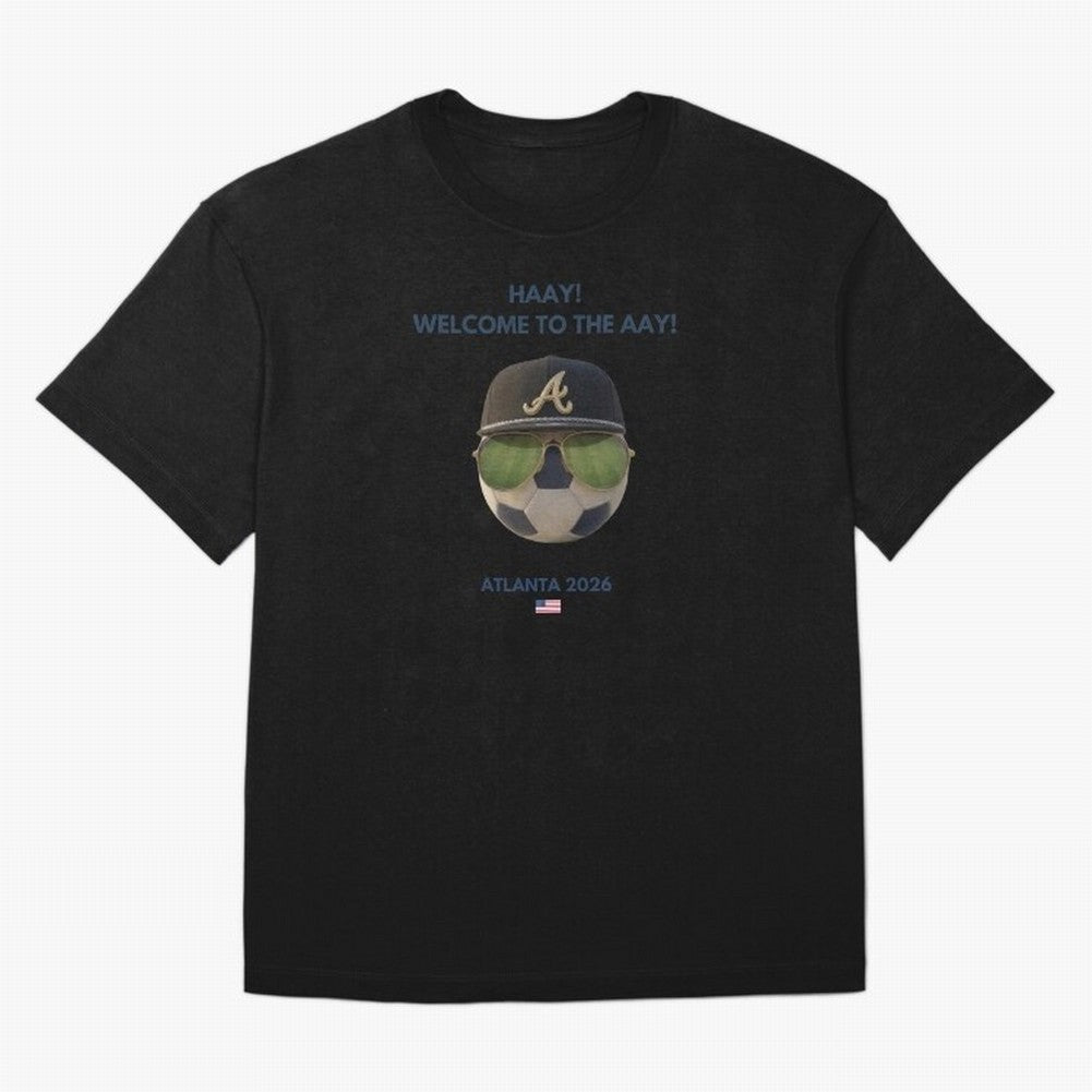 WC26 Hosting City: Atlanta | Fun and Smart Soccer Fan Gear Classic T-Shirt Bring Home FIFA World Cup 2026 Group Stage for Fans of Mbappe and Neymar and Spain and Netherlands, Bringing Stadium Memories, Football Loyalty, International Chants and