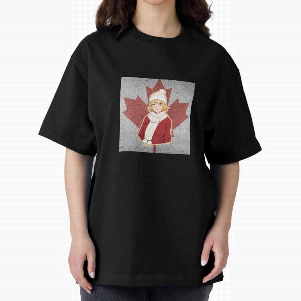Canada Anime Football Fan Girl World Cup Edition Classic T-Shirt Show Love for Legendary Goals in Global Football Passion for FIFA World Cup 2026, Built around CR7, Argentina, Global Supporter Spirit, Legendary Goals, National Colors and Tournament