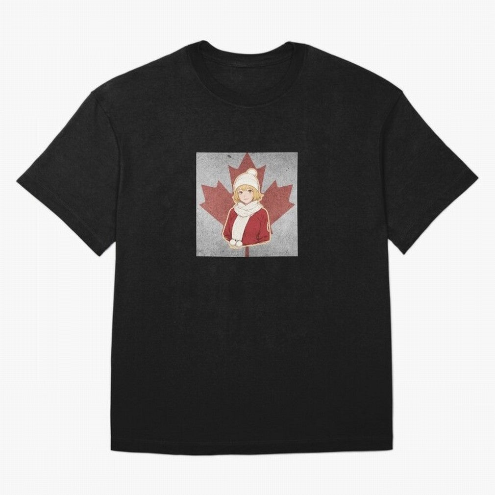 Canada Anime Football Fan Girl World Cup Edition Classic T-Shirt Show Love for Legendary Goals in Global Football Passion for FIFA World Cup 2026, Built around CR7, Argentina, Global Supporter Spirit, Legendary Goals, National Colors and Tournament