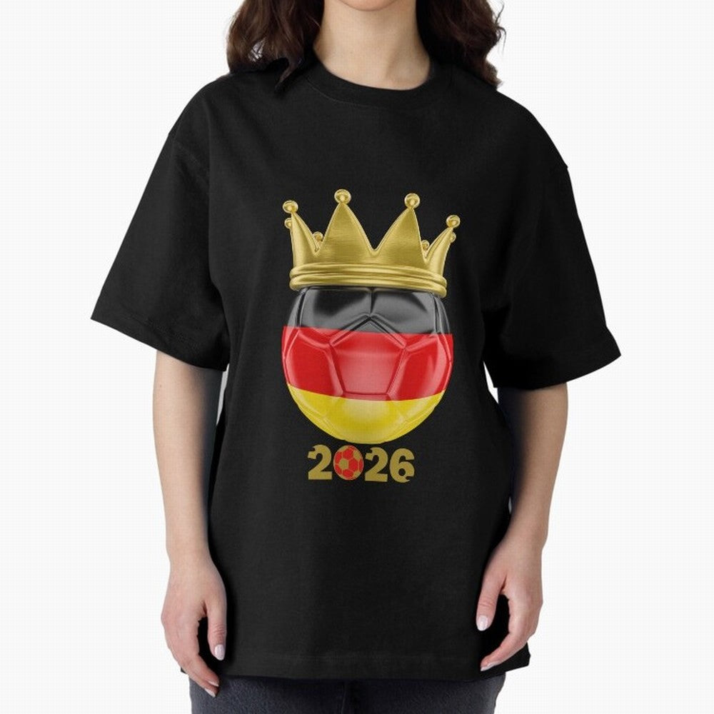 Germany Football Champion Crown 2026 Classic T-Shirt Elevate Match Day Hype around FIFA World Cup 2026 Group Stage, Neymar, Argentina, Soccer Culture, Superstar Moments, National Team Dreams and Competitive Fire; Perfect for People Who Love