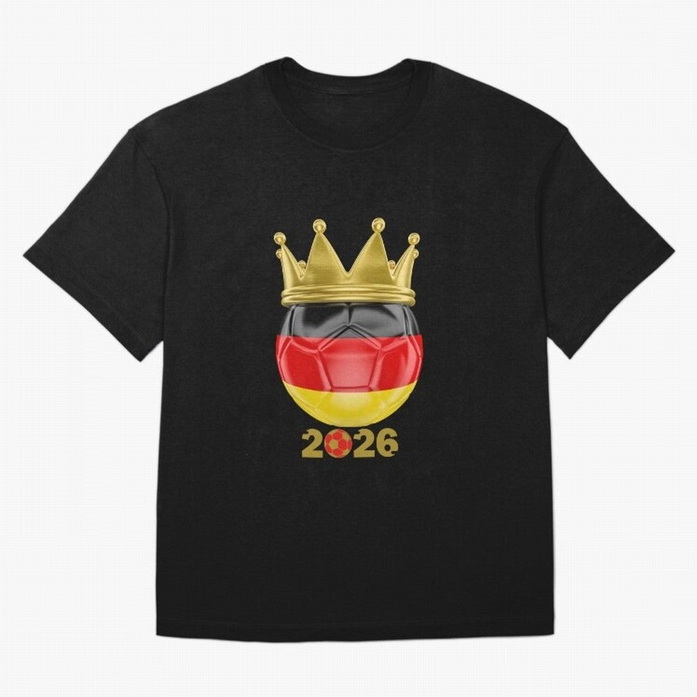 Germany Football Champion Crown 2026 Classic T-Shirt Elevate Match Day Hype around FIFA World Cup 2026 Group Stage, Neymar, Argentina, Soccer Culture, Superstar Moments, National Team Dreams and Competitive Fire; Perfect for People Who Love