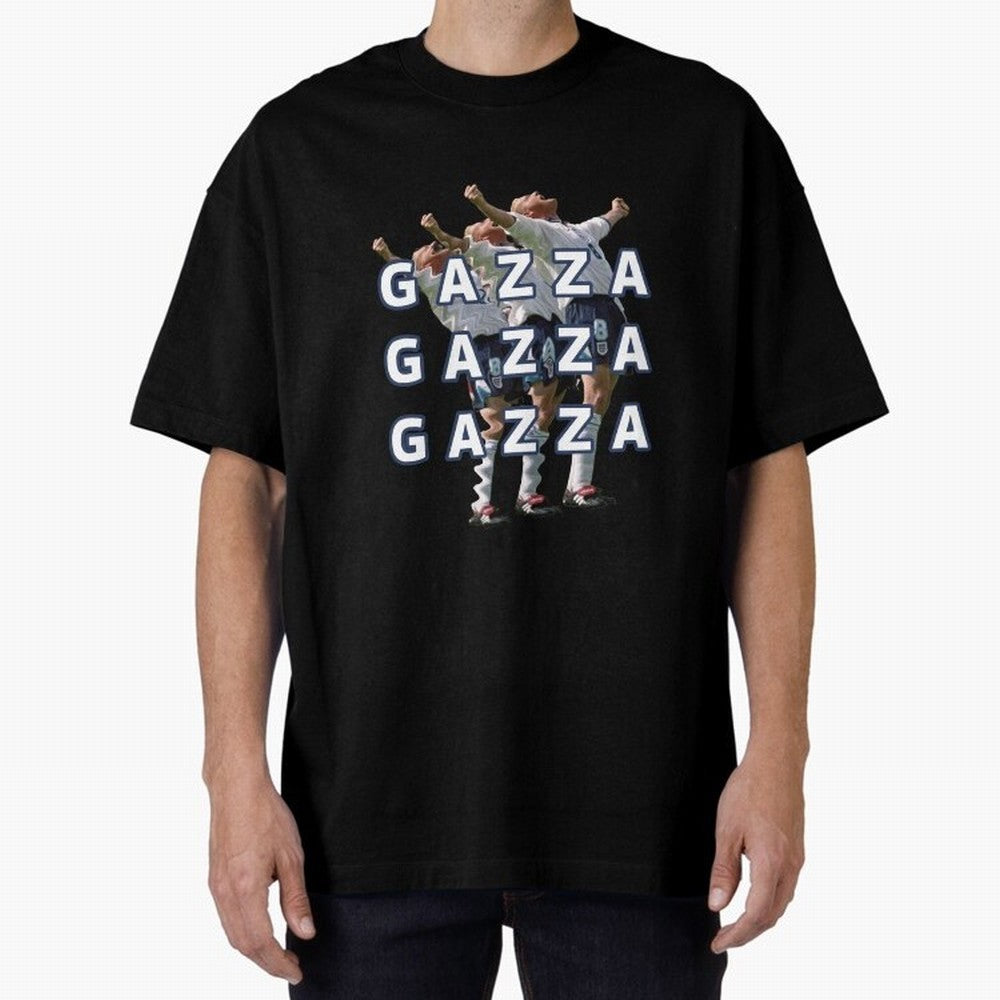 Gazza England Celebration Euro 96 Classic T-Shirt Represent Global Football Passion for FIFA World Cup 2026 Group Stage, Centered on Haaland, Portugal, Tournament Hype, Historic Matchups, Family Viewing Parties and Global Sports Pride; Ideal for