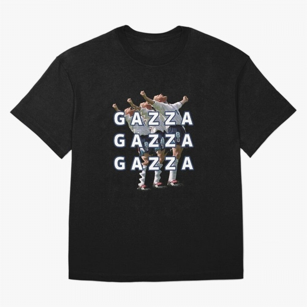 Gazza England Celebration Euro 96 Classic T-Shirt Represent Global Football Passion for FIFA World Cup 2026 Group Stage, Centered on Haaland, Portugal, Tournament Hype, Historic Matchups, Family Viewing Parties and Global Sports Pride; Ideal for