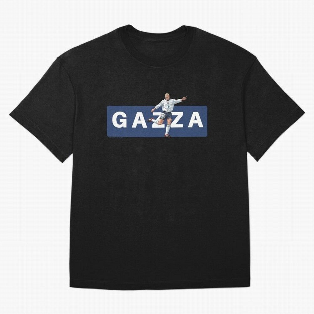 Gazza England Retro T-shirt Classic T-Shirt Celebrate FIFA World Cup 2026 Spirit, Inspired by Argentina, France and Brazil, Neymar, Global Supporter Spirit, Legendary Goals, National Colors and Tournament Celebration; Ideal for Passionate Fans Who