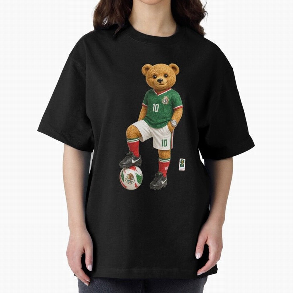 Mexico Soccer Bear World Cup Teddy Bear Classic T-Shirt Celebrate Fan Culture around Global Football Passion for FIFA World Cup 2026, Made for Haaland and Mbappe, Netherlands, Supporter Pride, Iconic Celebrations, Legendary Names and Global Match
