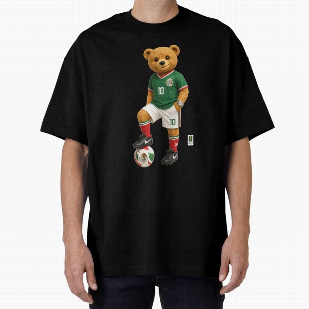 Mexico Soccer Bear World Cup Teddy Bear Classic T-Shirt Celebrate Fan Culture around Global Football Passion for FIFA World Cup 2026, Made for Haaland and Mbappe, Netherlands, Supporter Pride, Iconic Celebrations, Legendary Names and Global Match