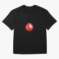 Switzerland Football Classic T-Shirt Celebrate Football Heritage in Global Football Passion for FIFA World Cup 2026 Group Stage, Celebrating Haaland and Mbappe, England, France and Netherlands, Vintage Soccer Flavor, Modern Football Stars, National